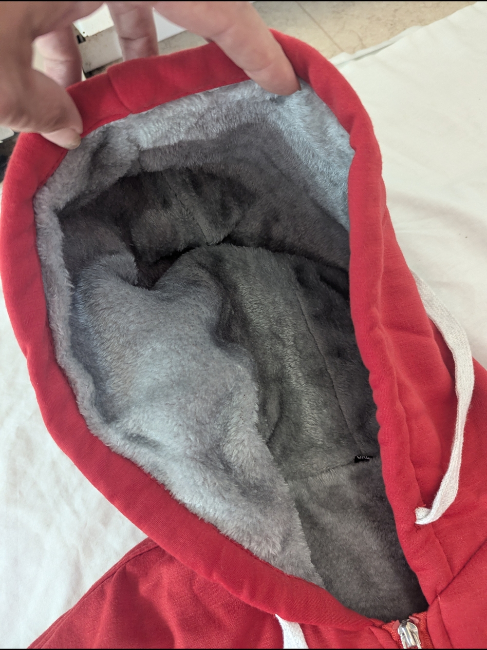 Ohio State Buckeyes Red & Gray Men's Hoodie 3XL - Picture 5 of 9